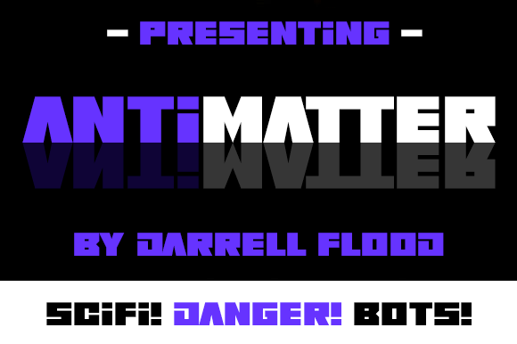 Antimatter: A Bold Display Font for Futuristic Editorial Design