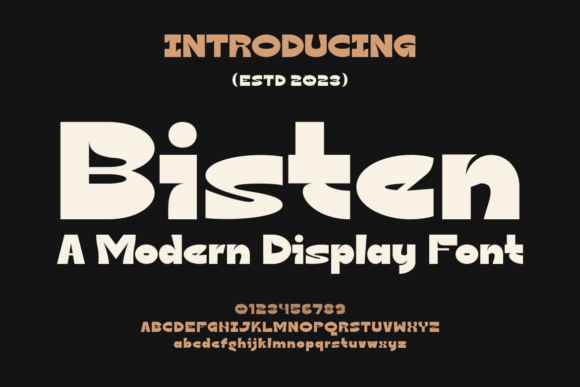 Bisten: A Designer’s Real-World Font Review for Branding and Visual Projects