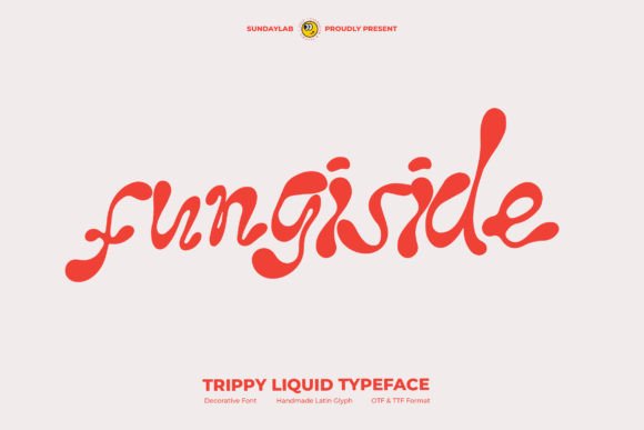 Fungiside: A Unique Display Font for Crafters and Product Designers