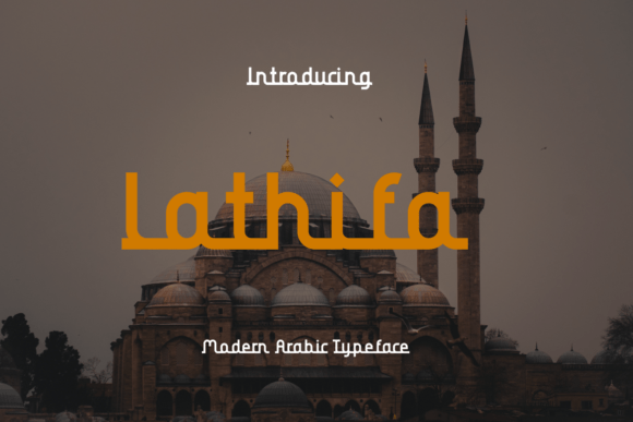 Lathifa: A Bold Display Font for Modern Web Design