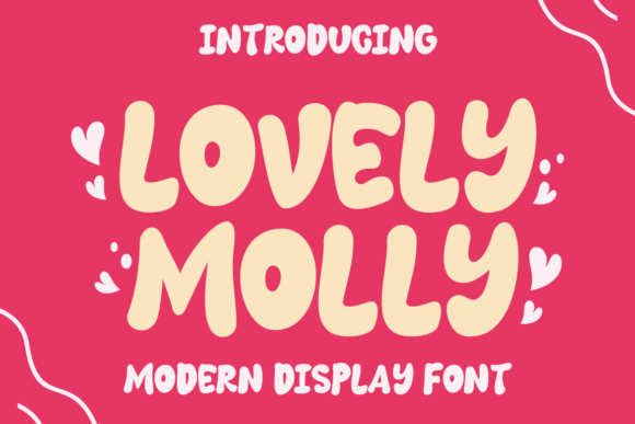 Lovely Molly: A Display Font with Editorial Elegance