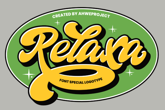 Relaxa: A Retro Script Font That Elevates Small Business Branding
