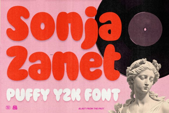 Sonja Zanet: A Y2K-Inspired Display Font for Bold Branding Projects