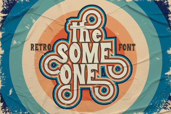 The Some One: A Retro Display Font for Modern Editorial Design