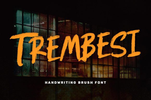 Trembesi: A Bold Modern Handwritten Font for Web Design Impact