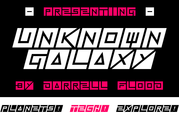 Unknown Galaxy: A Modern Display Font That Elevates Brand Identity