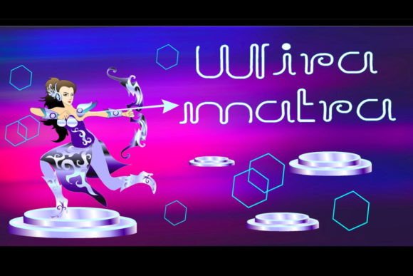 Wiramatra: A Sci-Fi Javanese Display Font for Bold Digital Branding