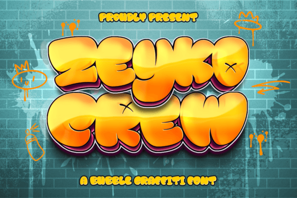 Zeyko Crew: A Bold Display Font for Striking Web Design